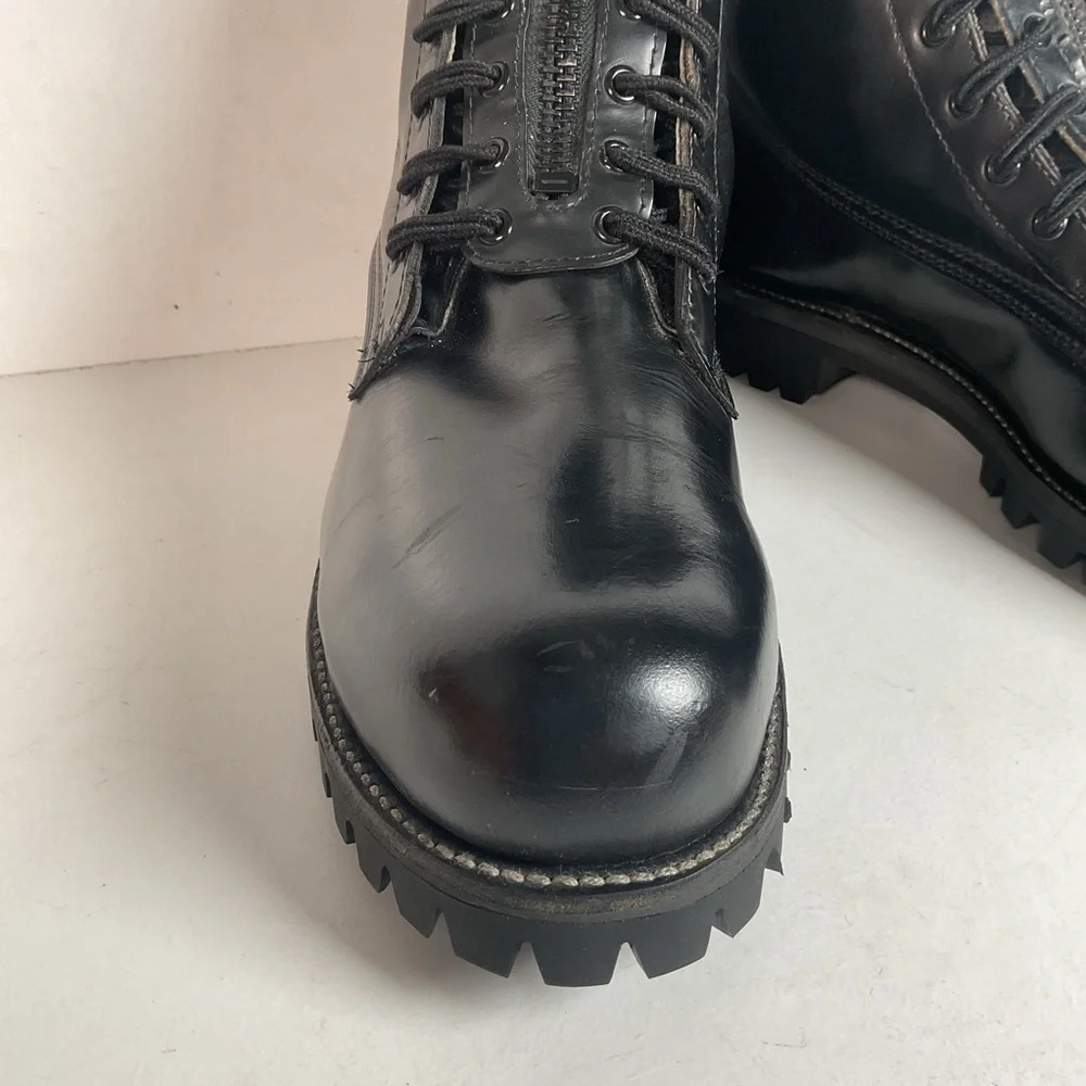 Vintage Chippewa Ruttman Paratrooper Boots | USA Made | Steel Toe | Men’s 12 C